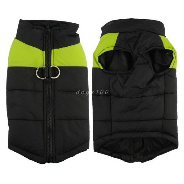 Winter jacket-vest for chihuahua, for small, medium and large dogs, 4 colors, S-5XL