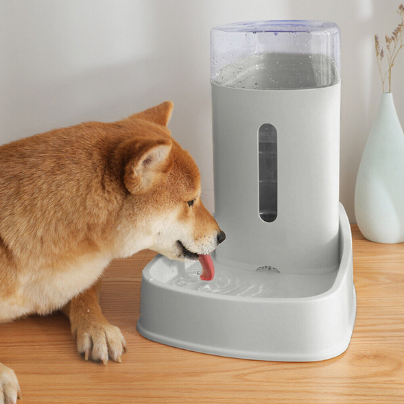 Automatic Drinking Bowl for pets, smart fountain with automatic sensor, 2 liters, battery operated
